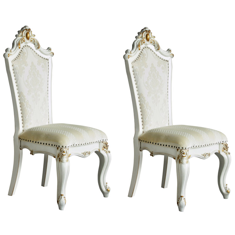 Paire de fauteuils d'appoint Butterscotch & Antique Pearl