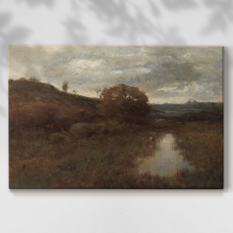 Paysages rétro-dxcvii -Galerie enveloppée de cavas, 40 x 60