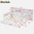 Multifunctional Wooden Daybed With Storage Shelves, Study Desk And Trundle-1806765190-1806765184