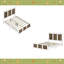 Grand lit plateforme en bois-1008954640