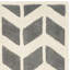 Chevron Wool Hand Woven Area Rug-13635624
