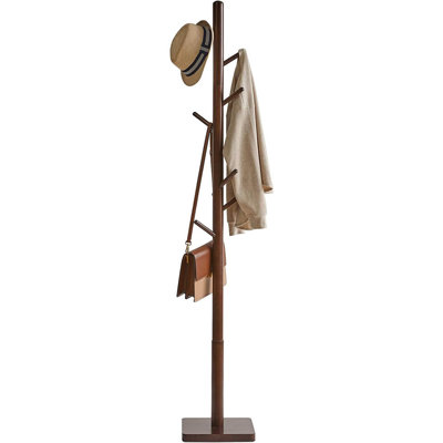 Freestanding 8 - Hook Coat Rack