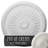 Endurathane Juniper Ceiling Medallion, 36"OD x 1 1/2"P (Fits Canopies up to 7"), Hand-Painted Pot of Cream Finish-28576971