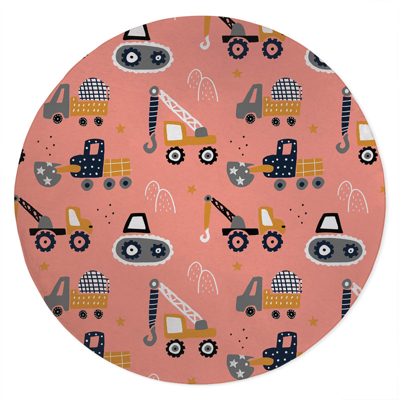 Construck  Kids Play Mat, Round 5'