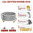 Nooknova 9.65'' W x 9.46'' D Stainless Steel Hose / Regulator