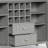 Bedford - Sideboard Buffet and Wine Rack - -872694998