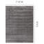 Tapis gris à poils longs Hammersmith-86782740