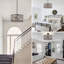 Lustre 5 lumières moderne en cristal noir à intensité variable, luminaire suspendu à hauteur ajustable pour îlot de cuisine-1777576817