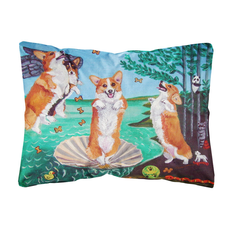 Coussin décoratif intérieur / extérieur Corgi