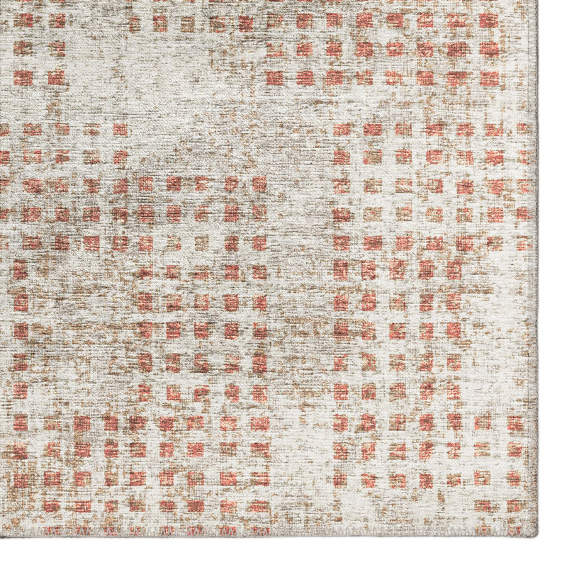 Jahira Performance Chenille Washable Indoor / Outdoor Rug, Rectangle 9' x 12'