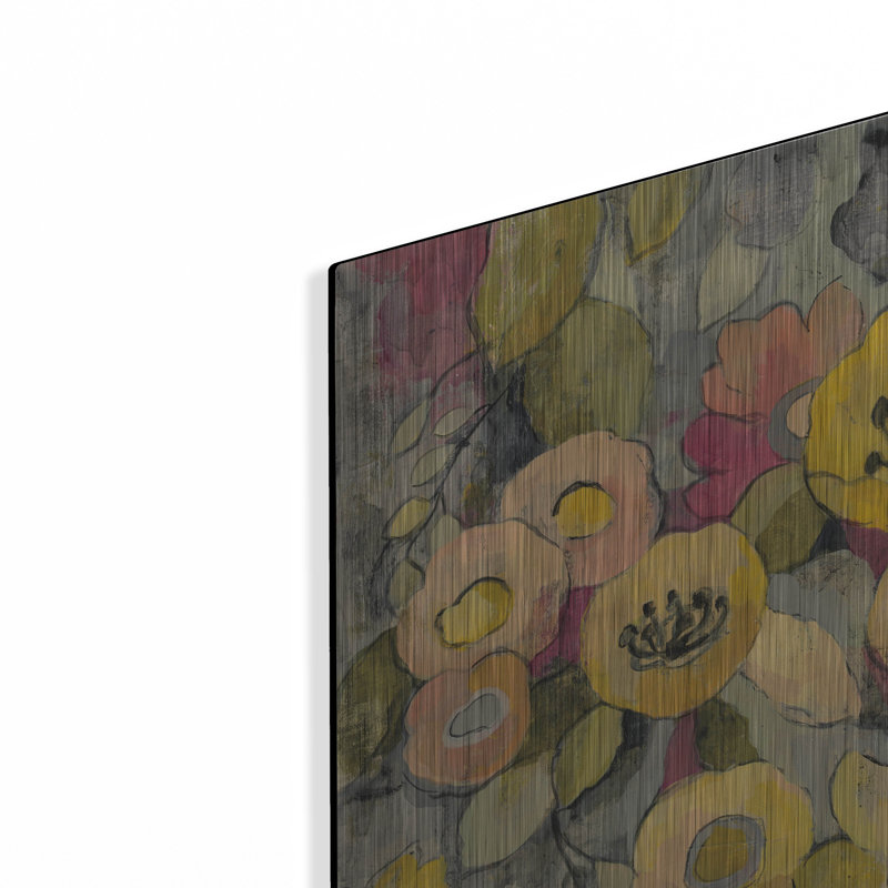 «Yellow Floral Duo II» par Silvia Vassileva, H 16 po x l 12 po 