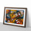 Abstract Art Painting Vol.172 by S.Johnson - Picture Frame Painting Print-55623319-55623318