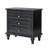 3-Drawer Traditional End Table with Charging Station and Pull-out Shelf -1361466422