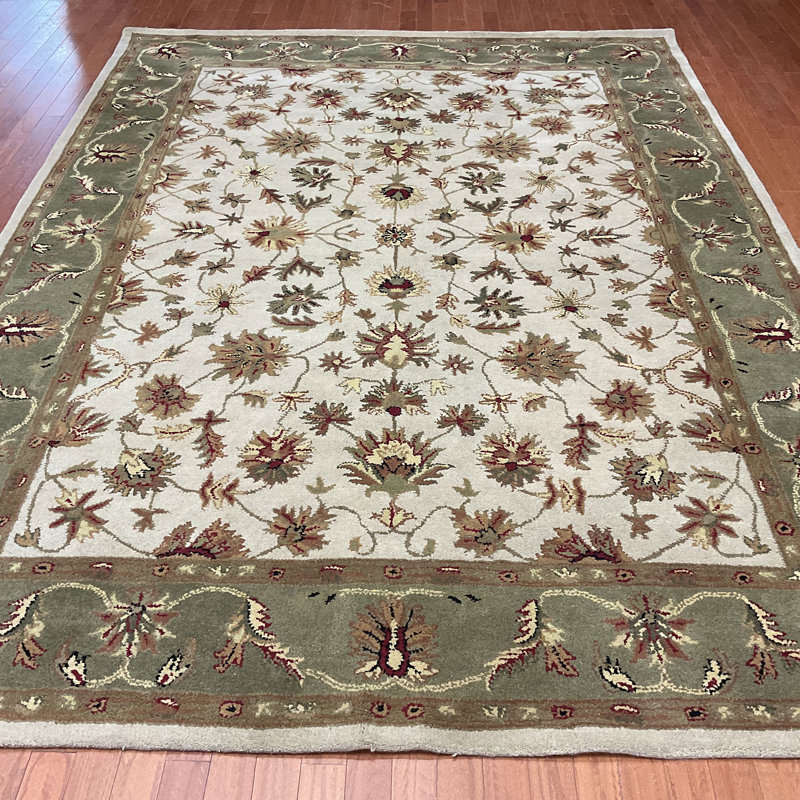 Wool Oriental Indoor Rug, Rectangle 8' x 11'