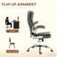 Fauteuil de bureau avec accoudoirs rembourrés, fauteuil de bureau de direction, hauteur réglable et fonction d'inclinaison-710902558-710902557