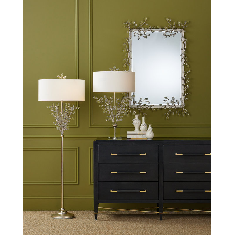 Forget-Me-Not Floor Lamp, Silver