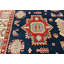 Tapis oriental tribal bleu 6X9 One-of-a-Kind