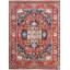 Serapi Hand Knotted Wool Oriental Area Rug in Rust-53602565