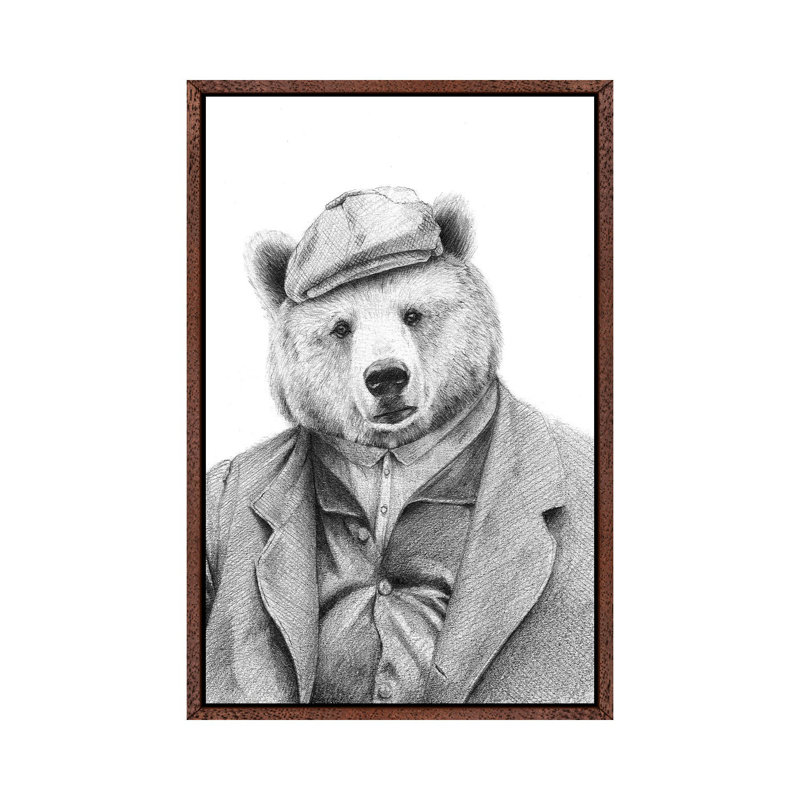 Uncle B by Mike Koubou - Gallery-Wrapped Canvas Giclée on Canvas, Classic Wood Floater Framed, 152.5 cm H x 101.5 cm W