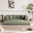 Sicilia Boneless 78.7" Corduroy Convertible Sofa Bed-2071152866