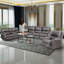 Fauteuil inclinable en similicuir pour canapé