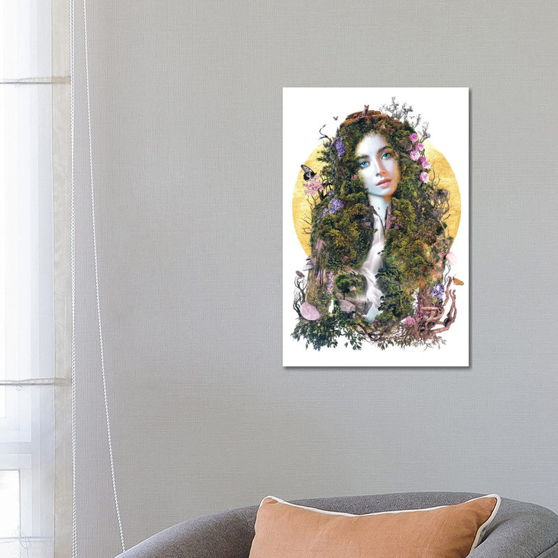 Mother Gaia 1 Piece Wrapped Canvas Wall Art, 66.04 cm H x 45.72 cm W x 1.91 cm D