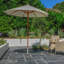 Pure Garden Deck Umbrella Base - Adjustable Inground Umbrella Stand - Flagpole Holder or Patio Umbrella Stand