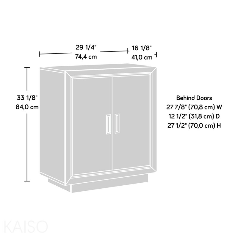 Armoire de rangement avec finition fonctionnelle gris moyen