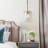 Kethe 1-Light Hand Blown Glass Dimmable Pendant