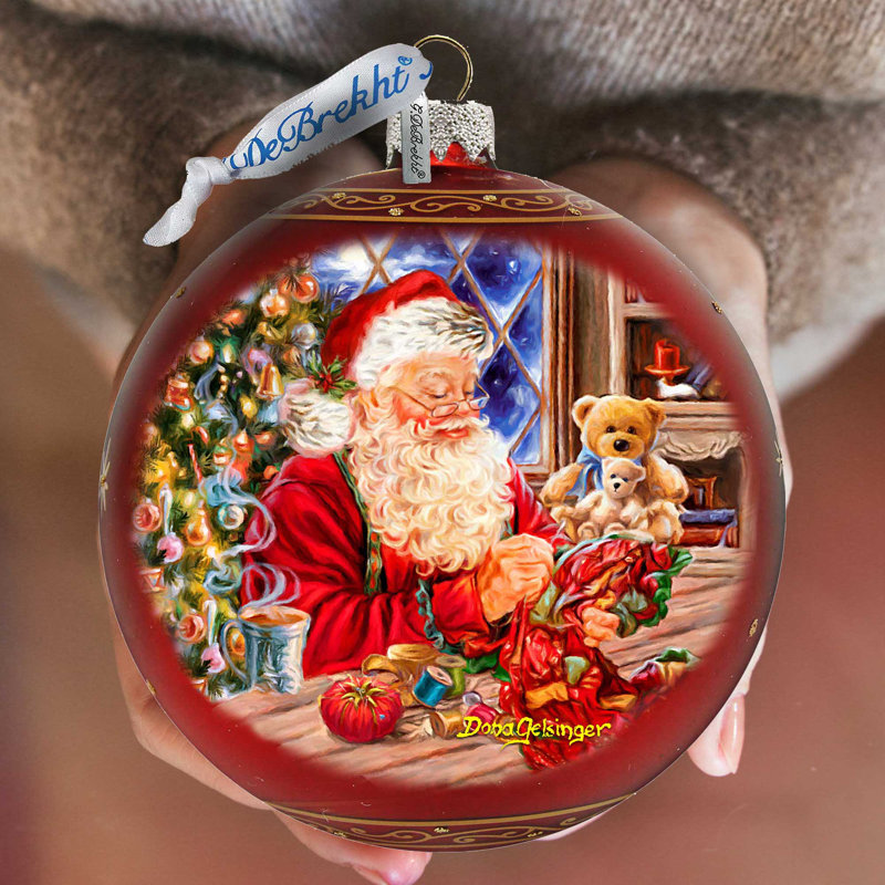 5.5'' Glass Ball Ornament