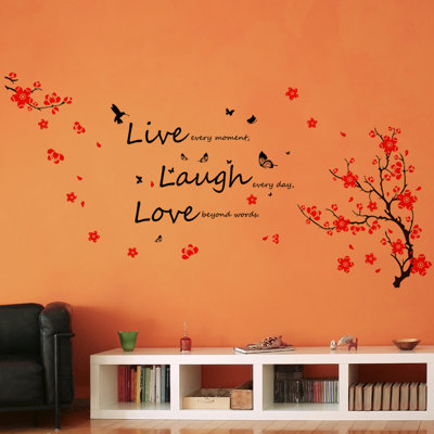 Text & Numbers Non-Wall Damaging Wall Decal