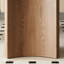 Simple ash wood sintered stone dining table set-111027095