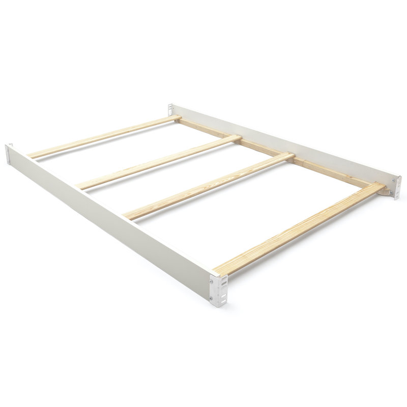 Bianca White Full Size Wooden Bed Rails