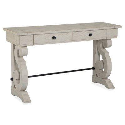 Lucrezia 50'' Solid Wood Console Table