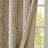 Knitted Jacquard Damask Total Blackout Grommet Top Curtain Panel(Only 1 Pc Panel)-1104596523-1104596525