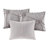 Reversible Twin Bedding Sets Polyester Tufted Modern Guest Home