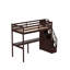 Lit mezzanine simple avec bureau intégré Gawen par Harriet Bee-1636920223