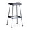 Upholstered Stool with Metal Frame