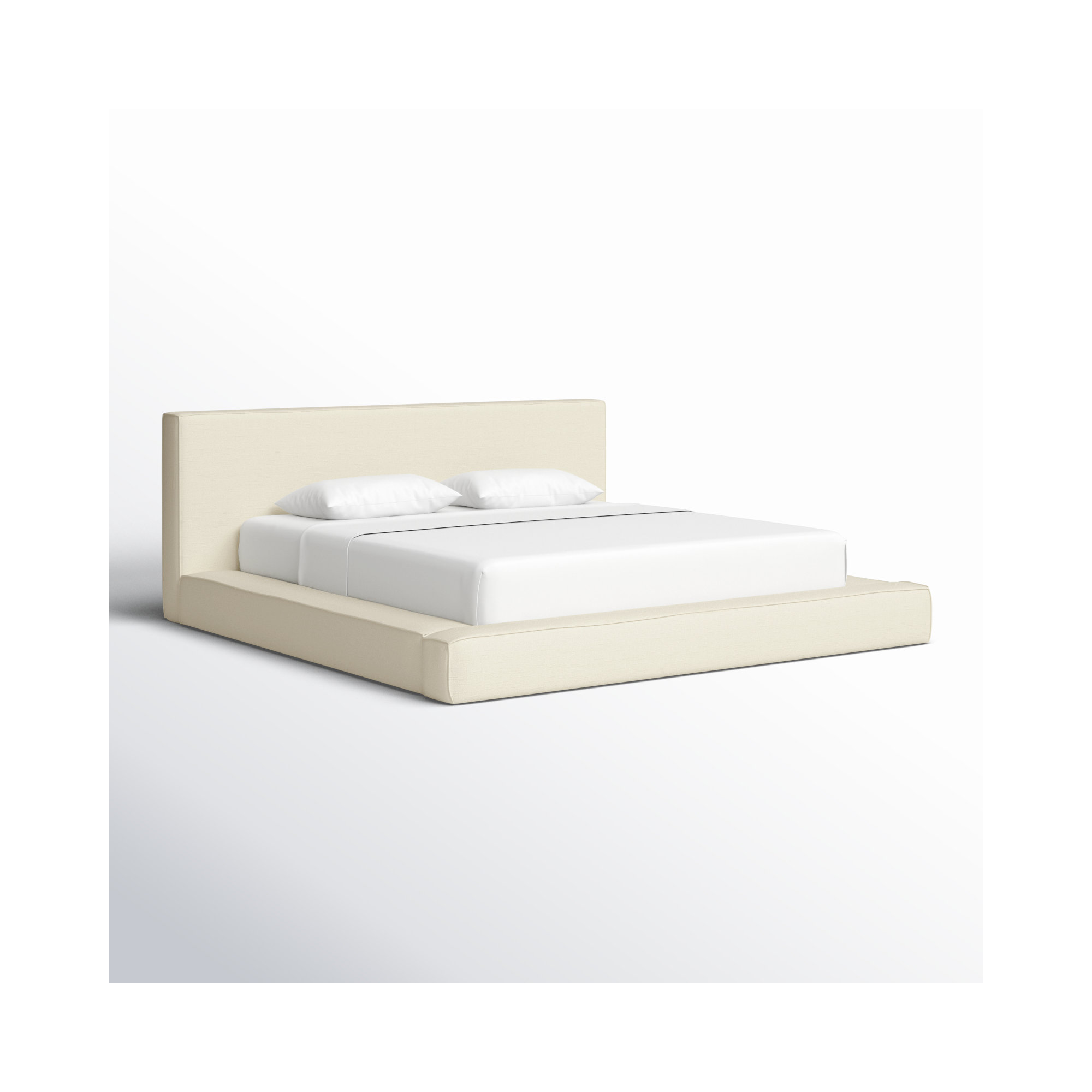 Olafur Linen Bed, Cream, King