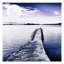 «Pier with Moon Rising», reproduction de photo sur verre