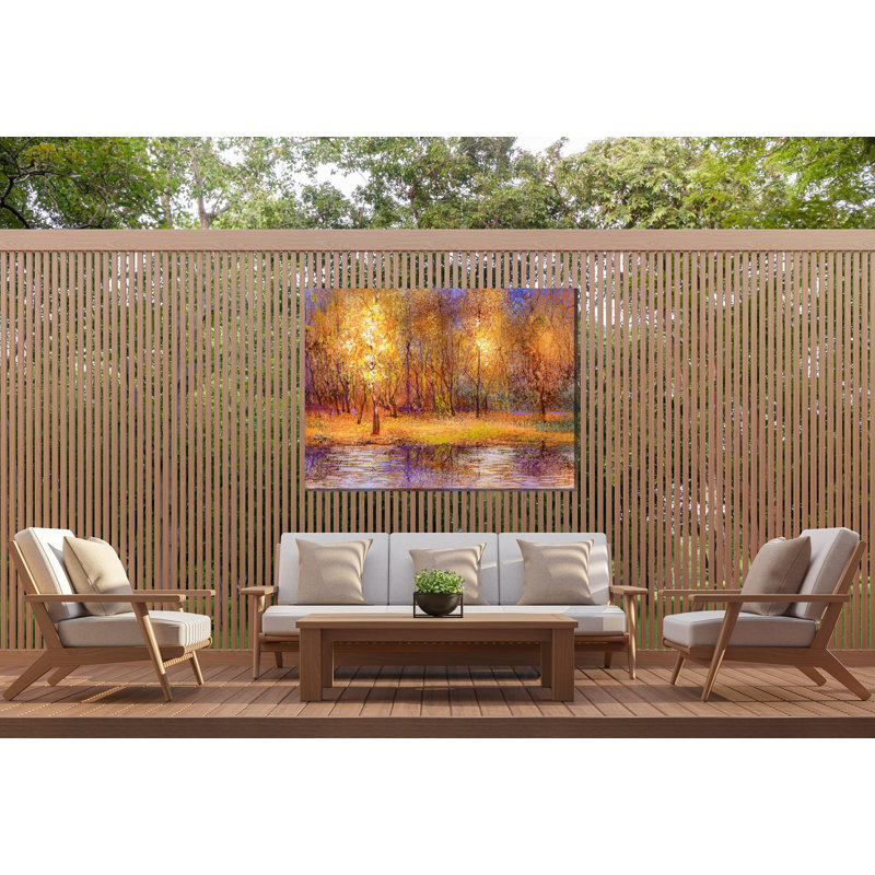 Décoration murale d’extérieur soleil minuit Frierson
