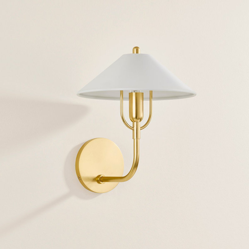 Luminaire suspendu 1 lumière Mariel, Blanc doux