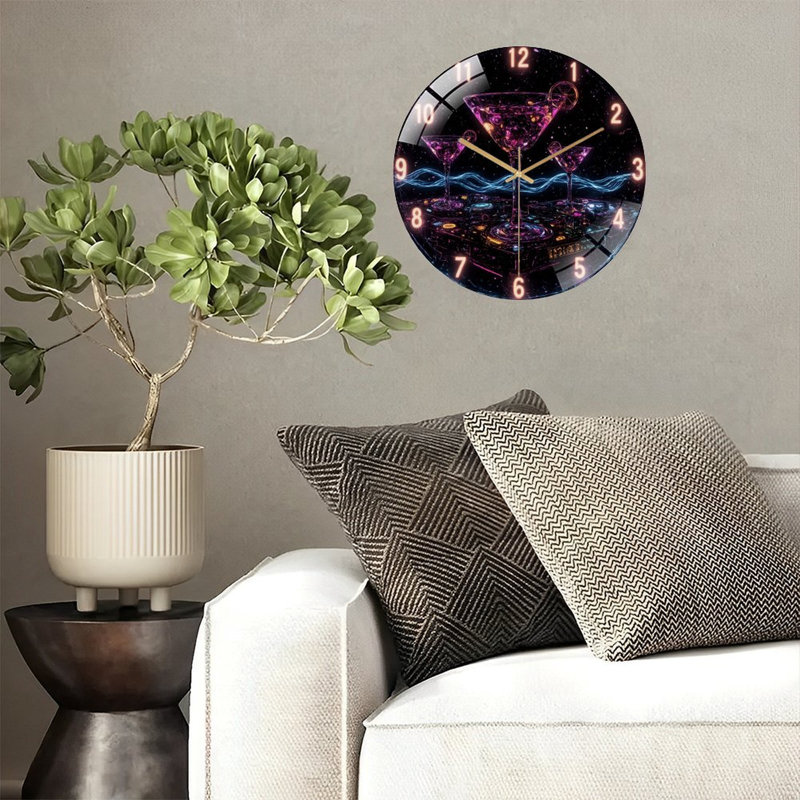 Horloge murale 12 po