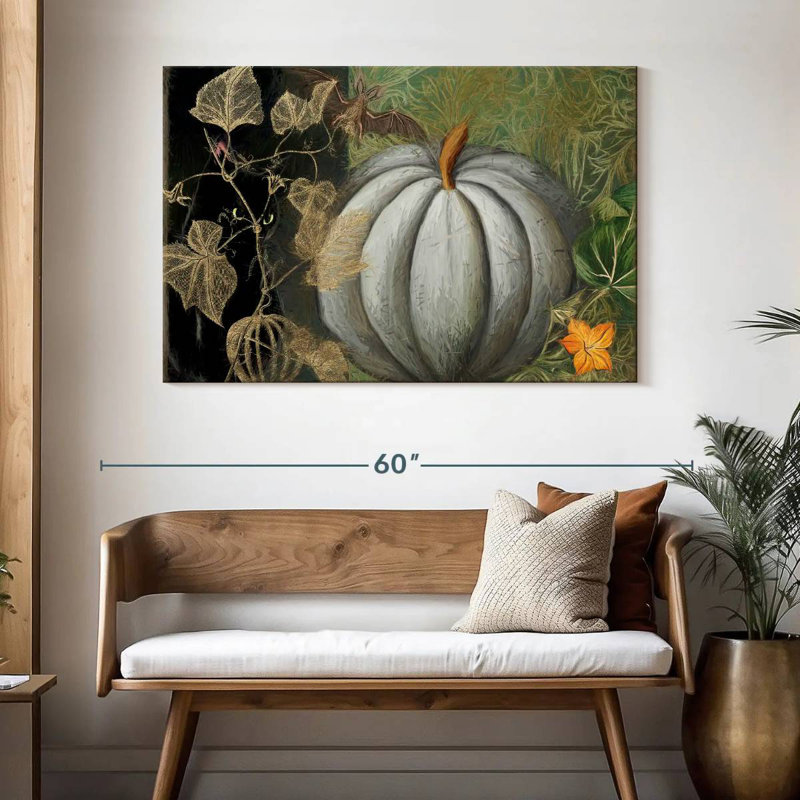 Yarlin Fresh Pumpkin, 32" H x 48" W