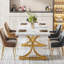 Aholah Unfinished Metal Base Dining Table
