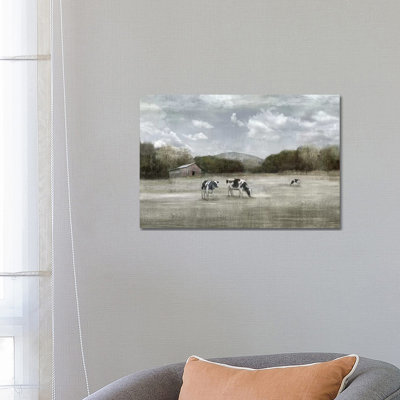 Country Satisfaction 1 Piece Wrapped Canvas Painting