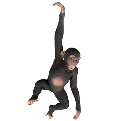 Hanging Jungle Monkey Statue