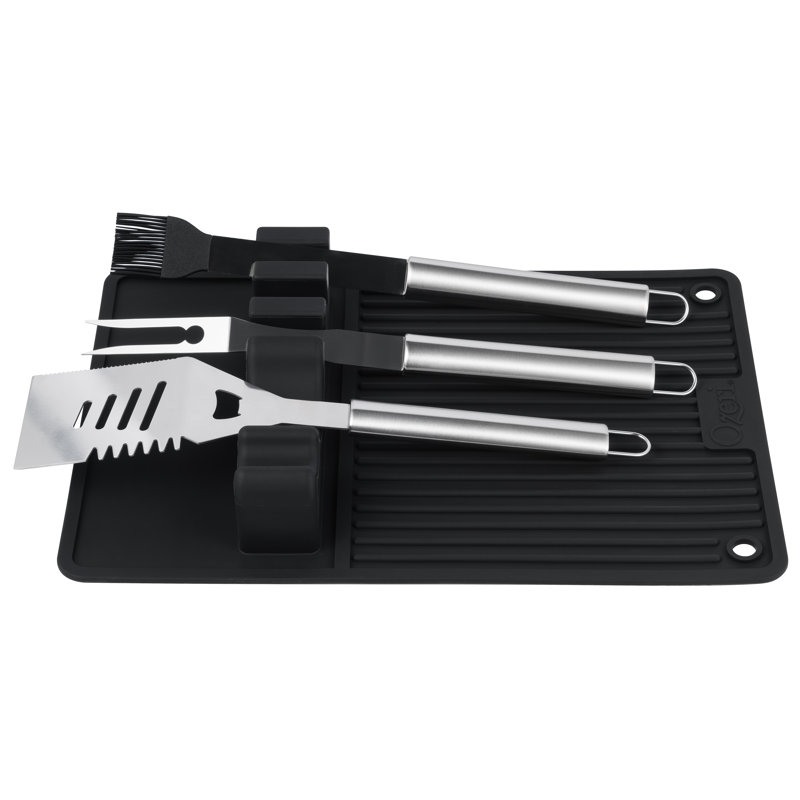 Ozeri BBQ and Grill Utensil Holder Mat