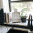 Metal Rail-Wooden Adjustable Whitewashed Recipe Book Stand