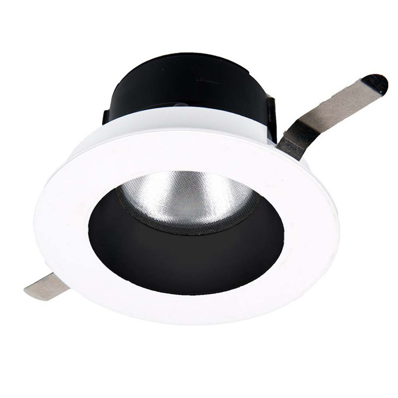 Bordure réfléchissante 2,625 "Aether, Noir / Blanc, Inondation, 2700K / 85